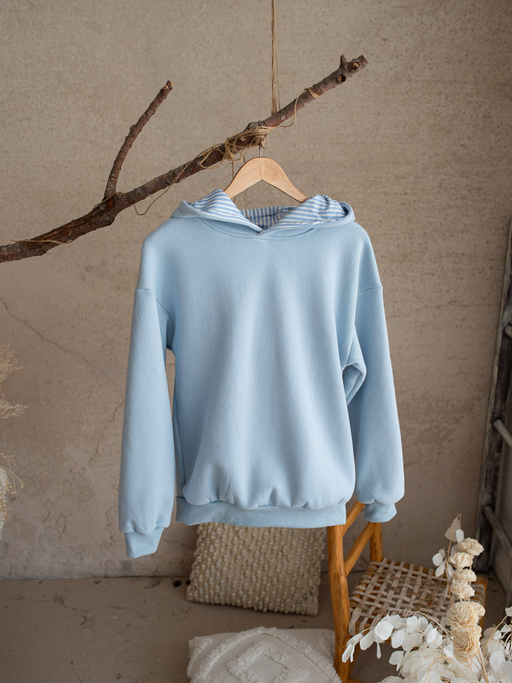 Hopper Hoodie For Mama - Blue