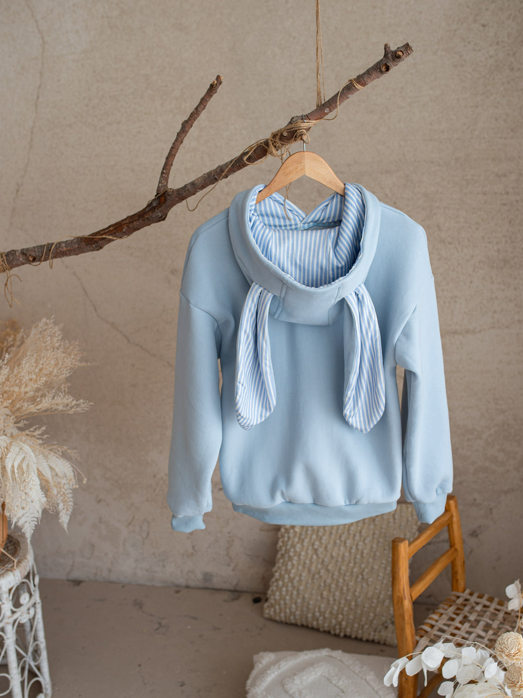 Hopper Hoodie For Mama - Blue