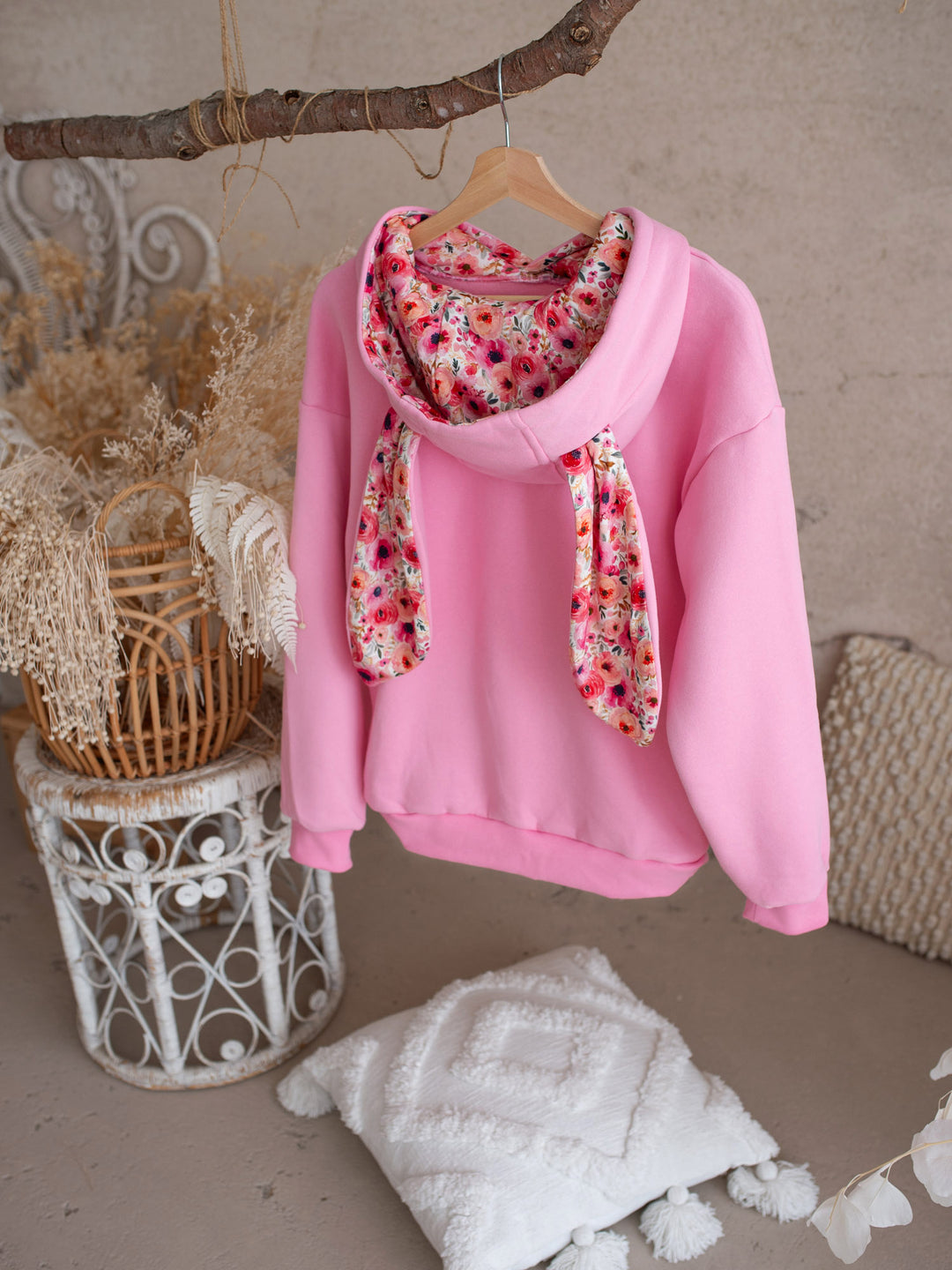 Hopper Hoodie For Mama - Bubblegum Pink