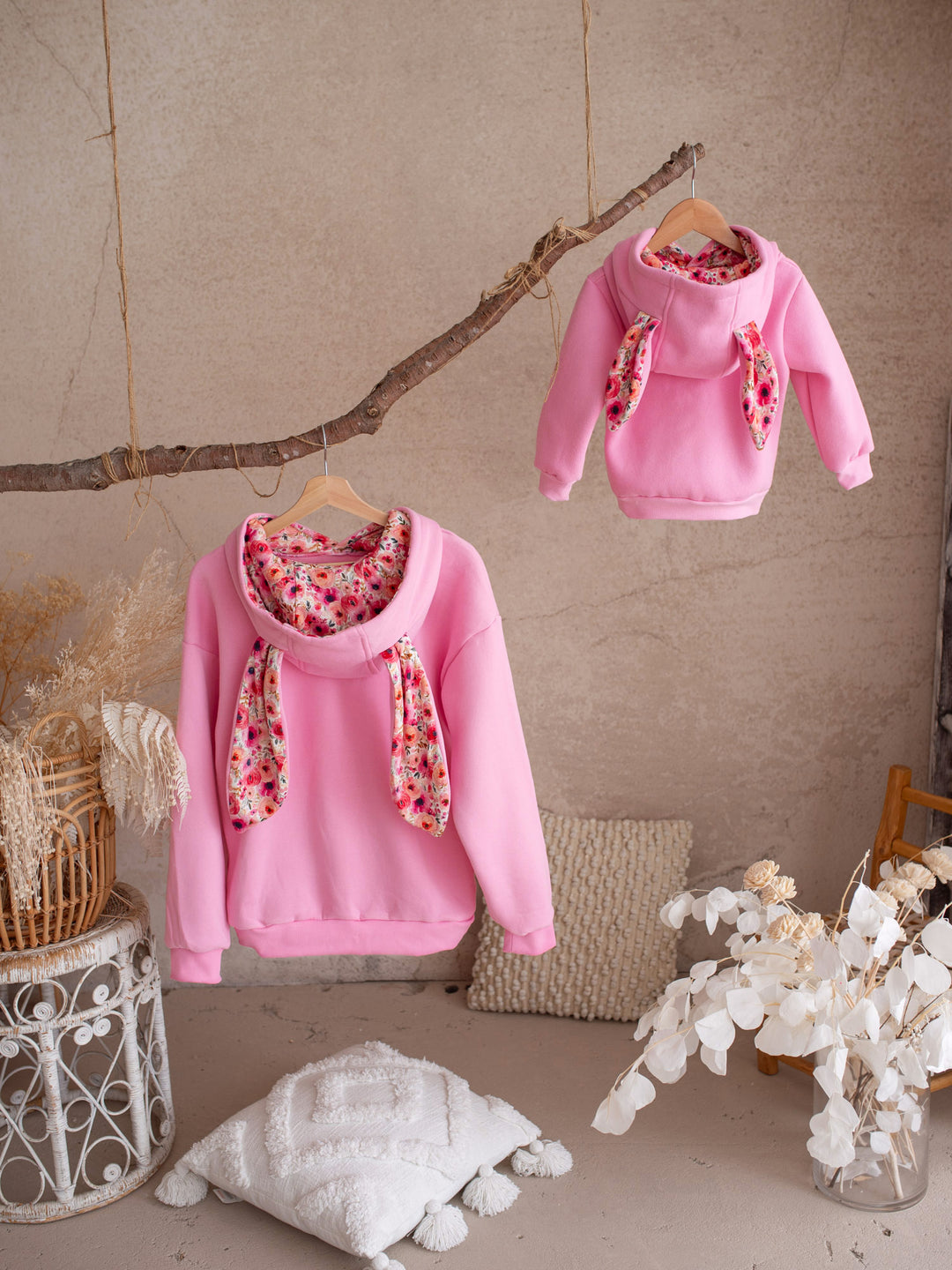 Little Hopper Hoodie - Bubblegum Pink