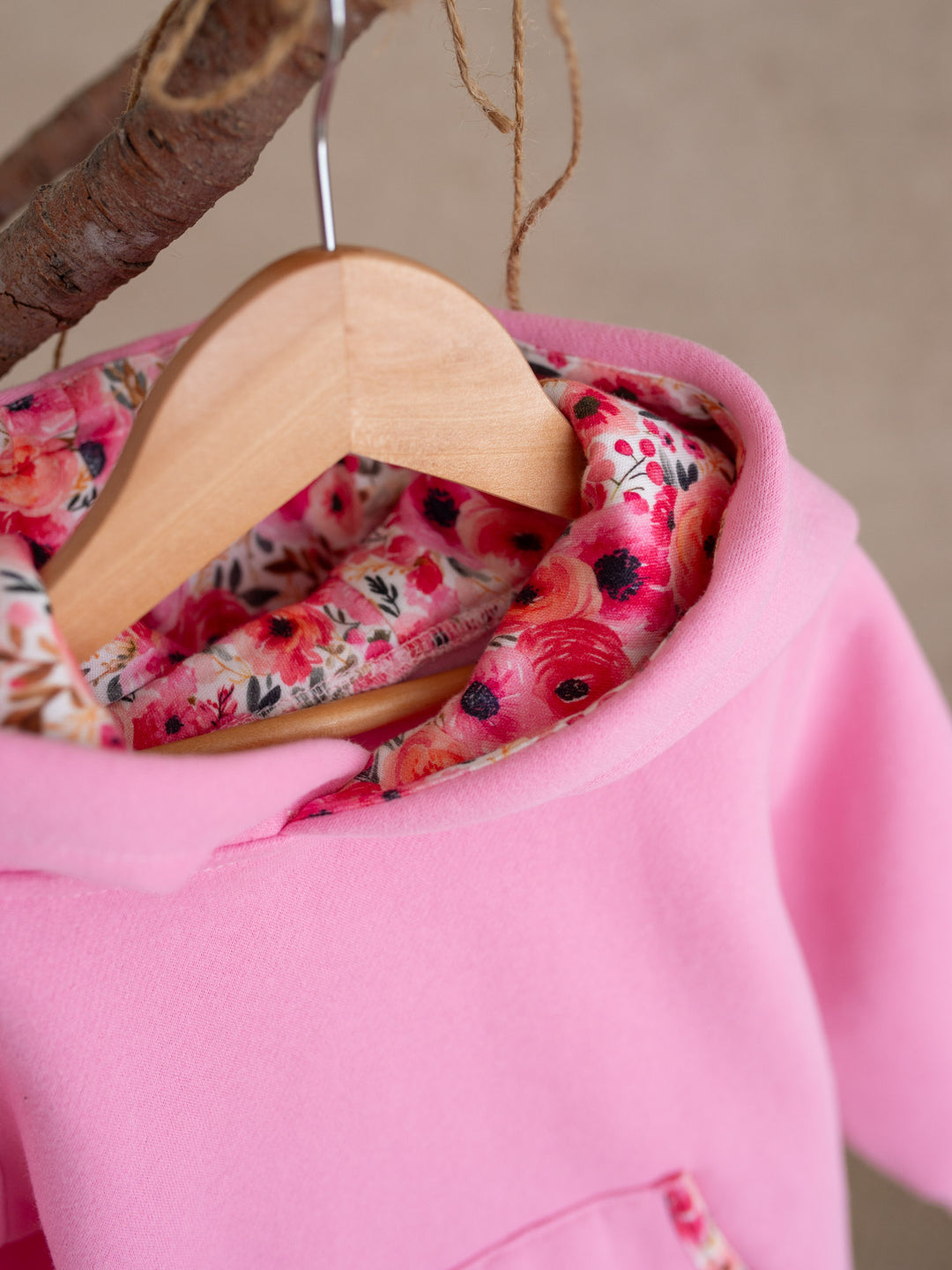 Little Hopper Hoodie - Bubblegum Pink