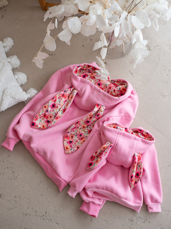Little Hopper Hoodie - Bubblegum Pink