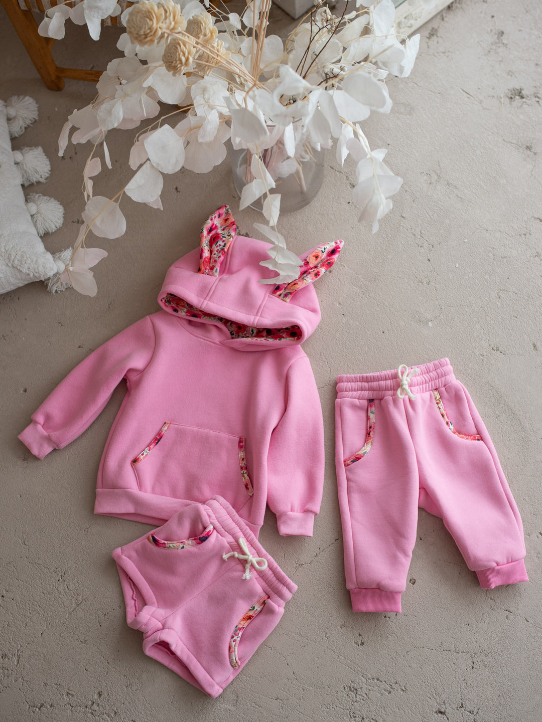 Little Hopper Pants - Bubblegum Pink