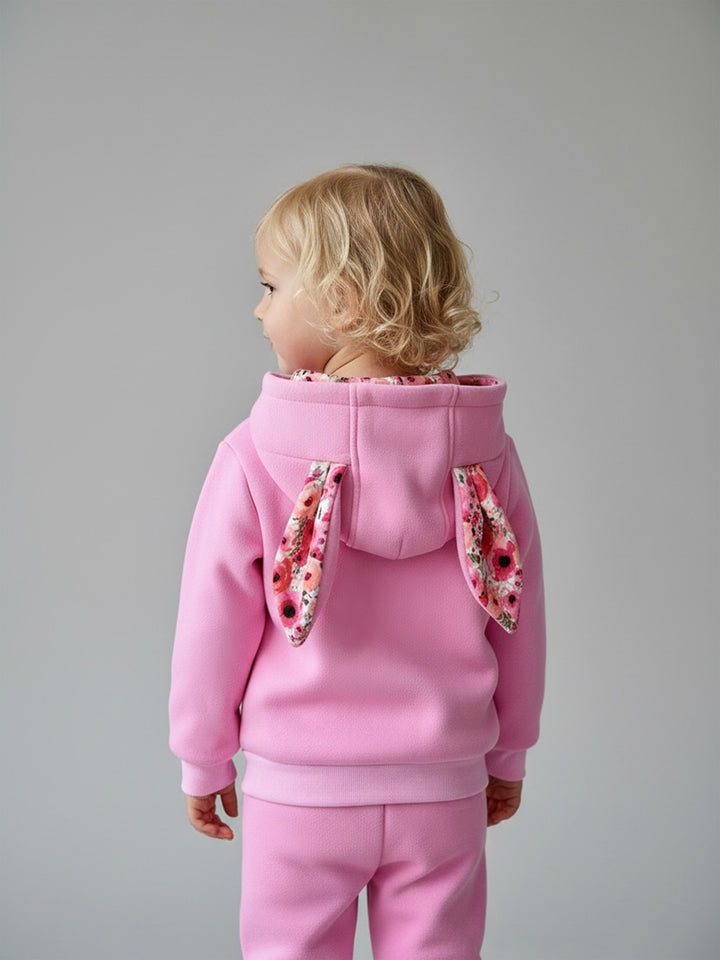 Little Hopper Hoodie - Bubblegum Pink