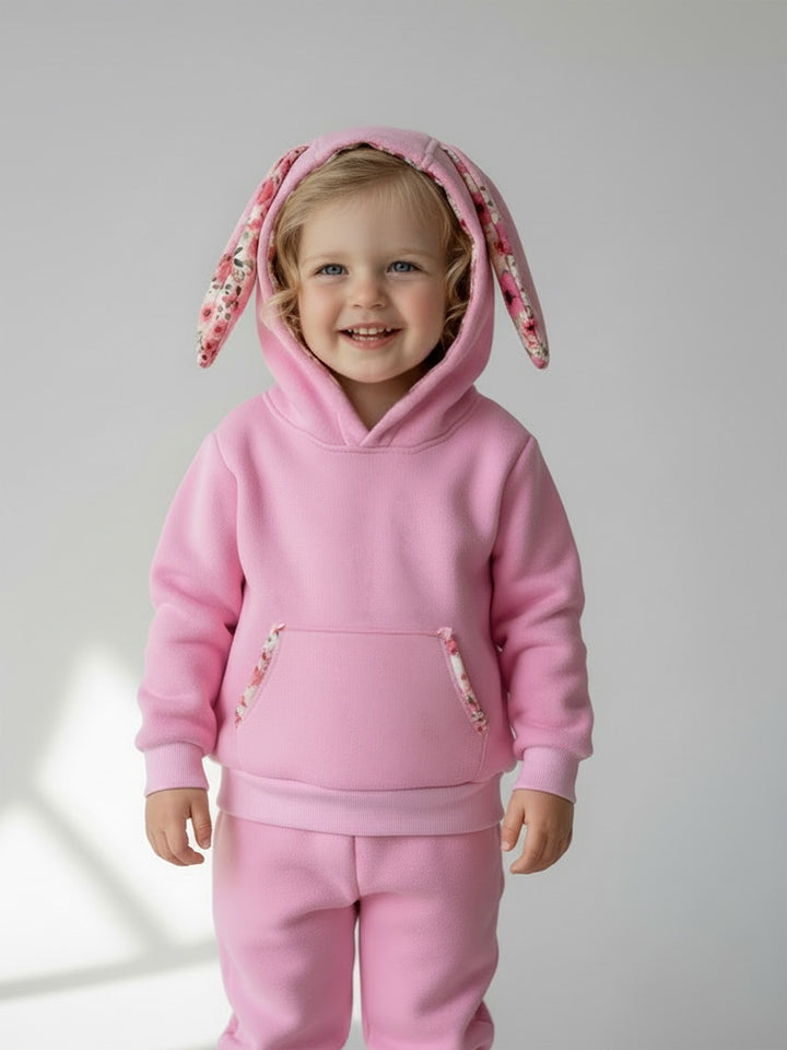 Little Hopper Hoodie - Bubblegum Pink
