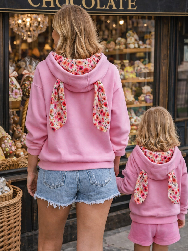 Little Hopper Hoodie - Bubblegum Pink
