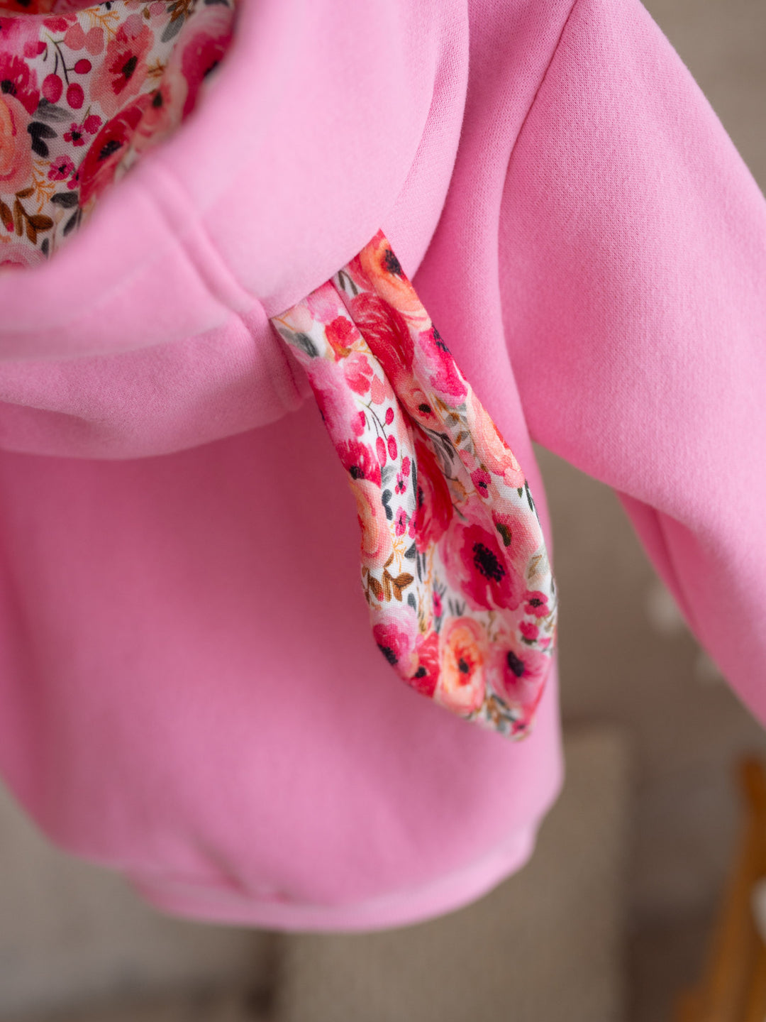 Little Hopper Hoodie - Bubblegum Pink