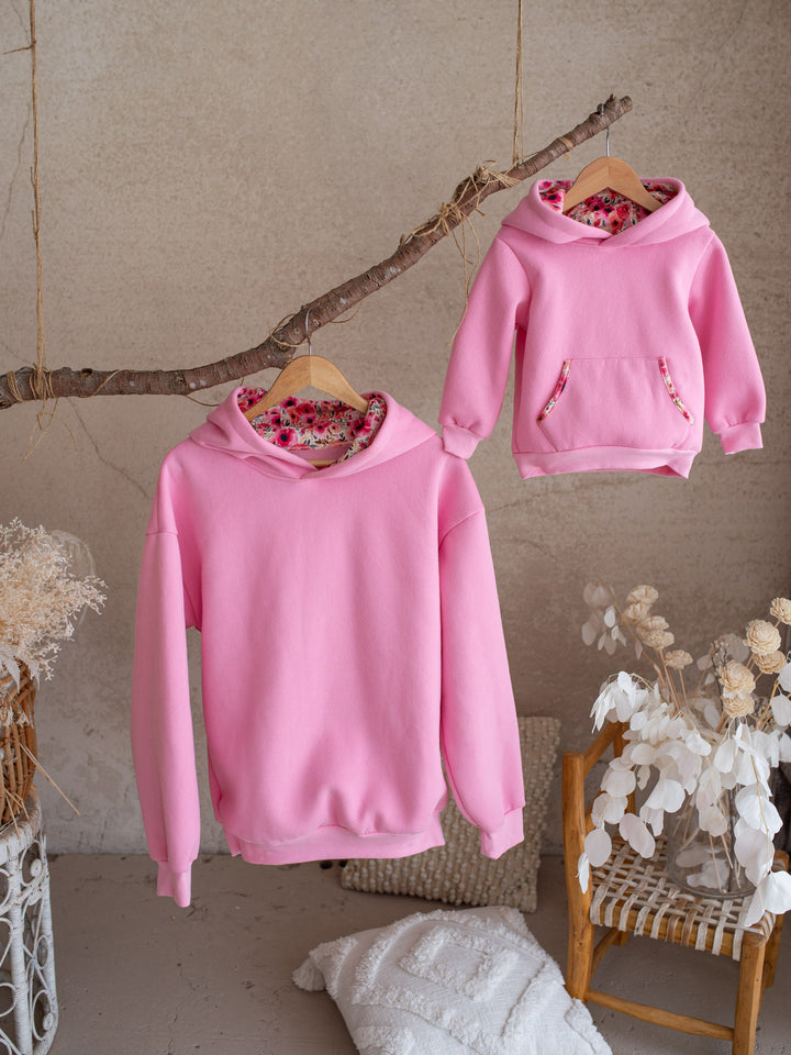 Little Hopper Hoodie - Bubblegum Pink