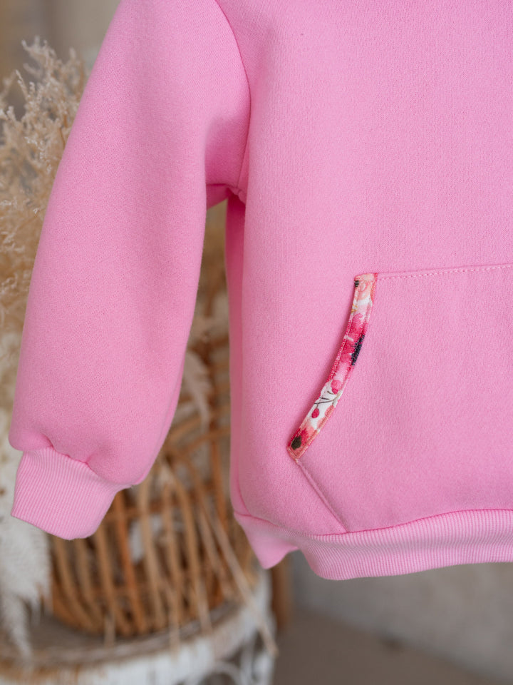 Little Hopper Hoodie - Bubblegum Pink