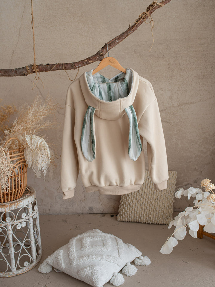 Hopper Hoodie For Mama - Light Beige