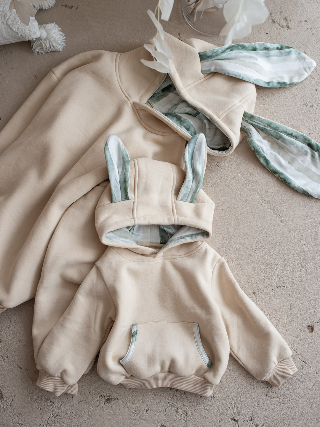 Hopper Hoodie For Mama - Light Beige