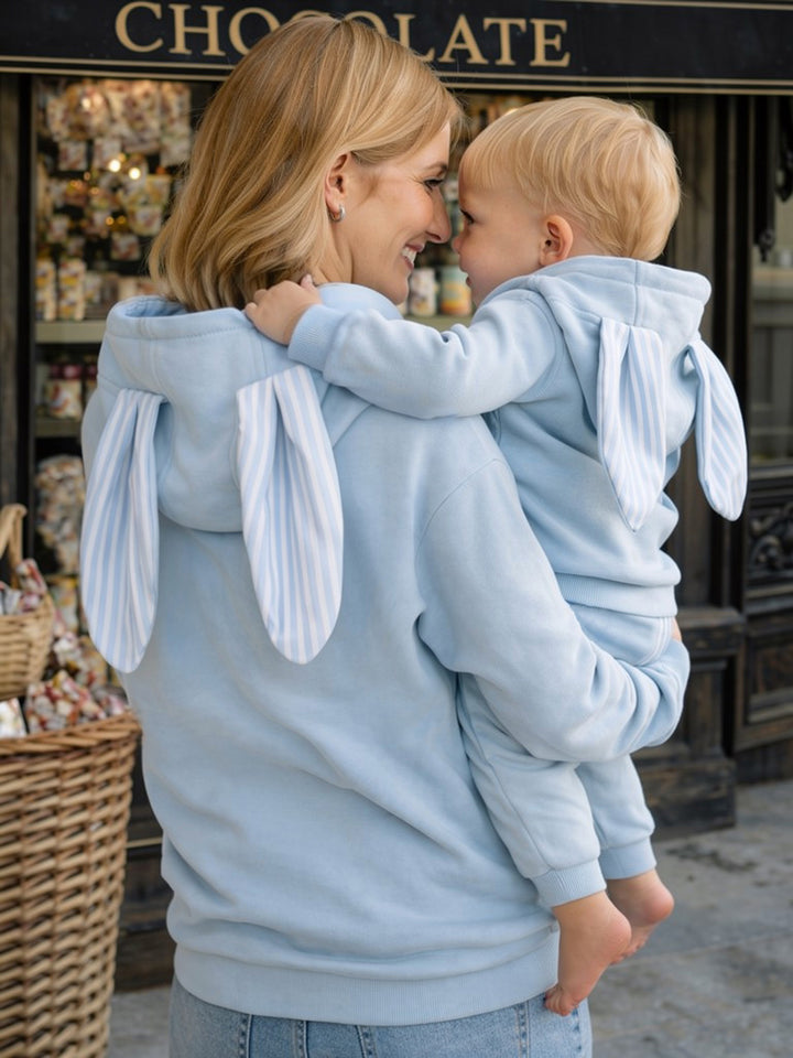 Little Hopper Hoodie - Blue