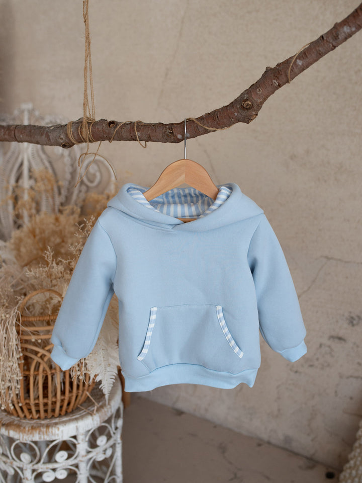 Little Hopper Hoodie - Blue