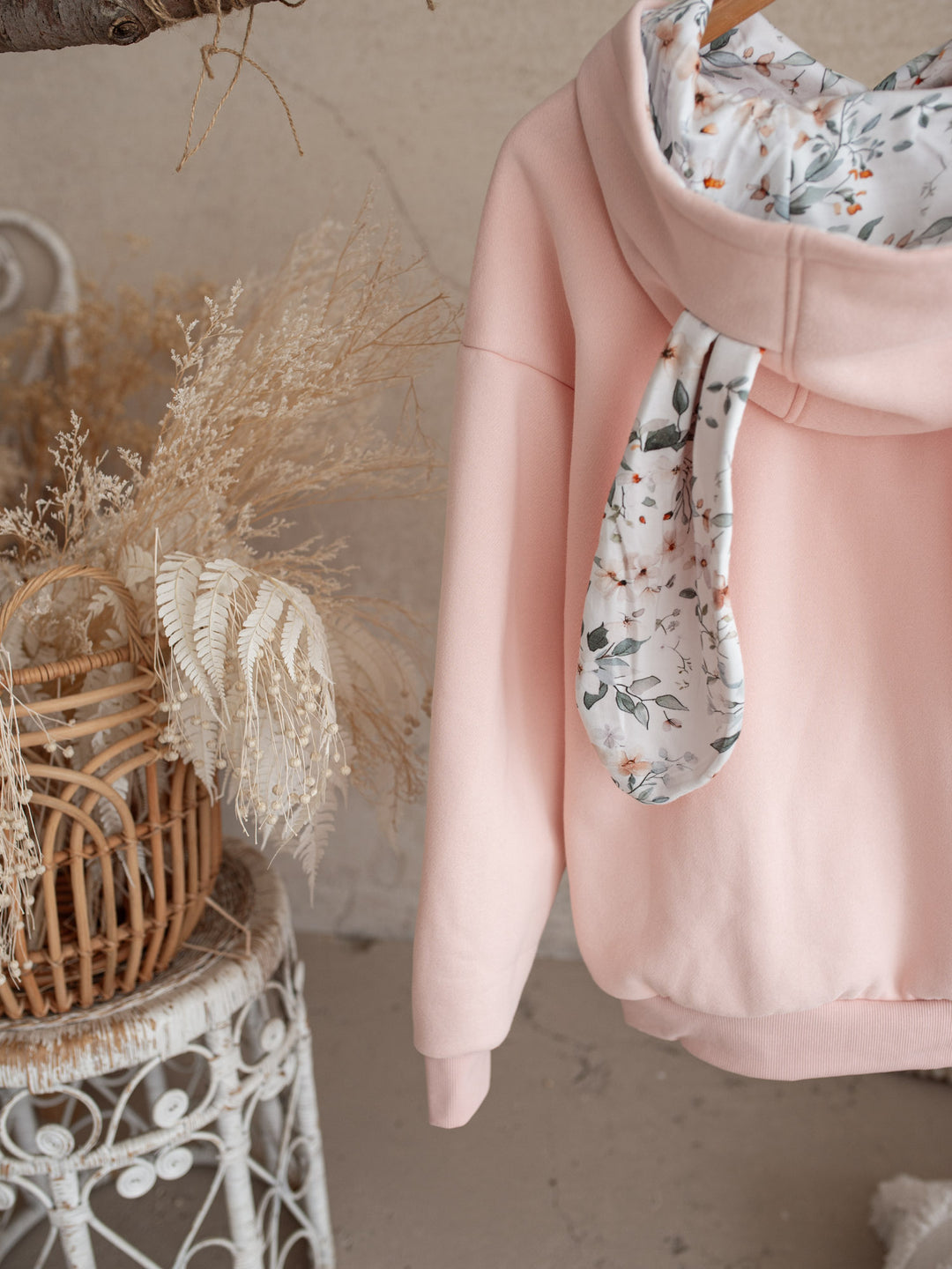 Hopper Hoodie For Mama - Dusty Pink