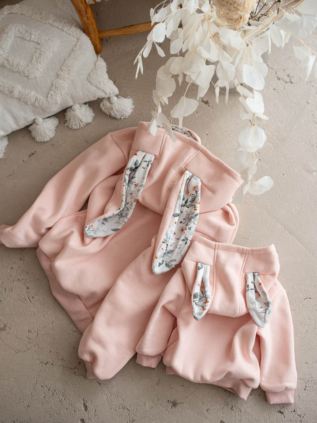 Hopper Hoodie For Mama - Dusty Pink