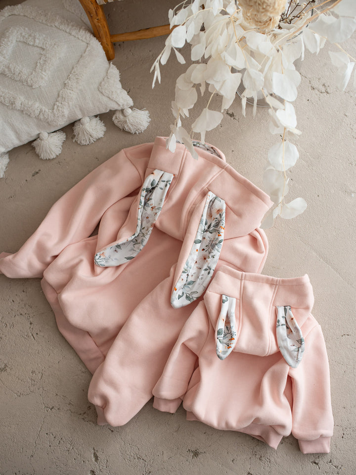 Hopper Hoodie For Mama - Dusty Pink