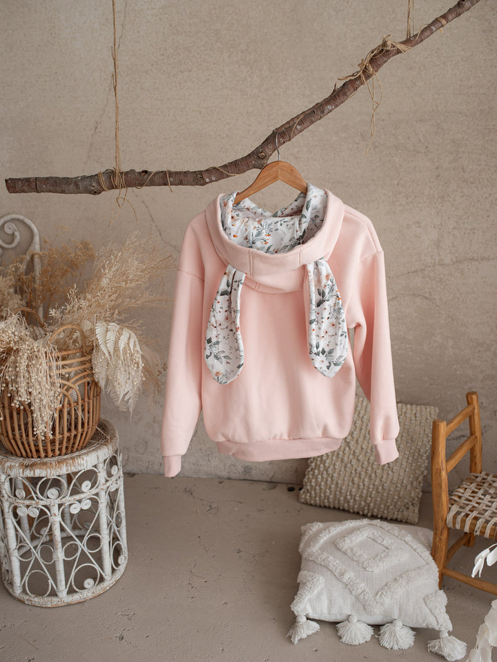 Hopper Hoodie For Mama - Dusty Pink