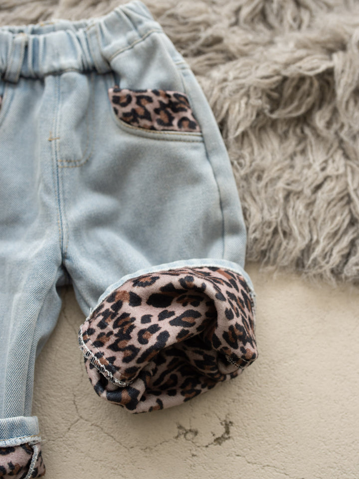 Little Leopard Jeans