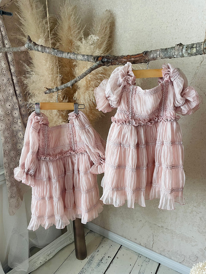 Love n Joy Dress - Dusty Pink