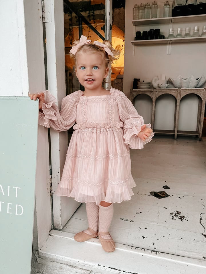 Love n Joy Dress - Dusty Pink