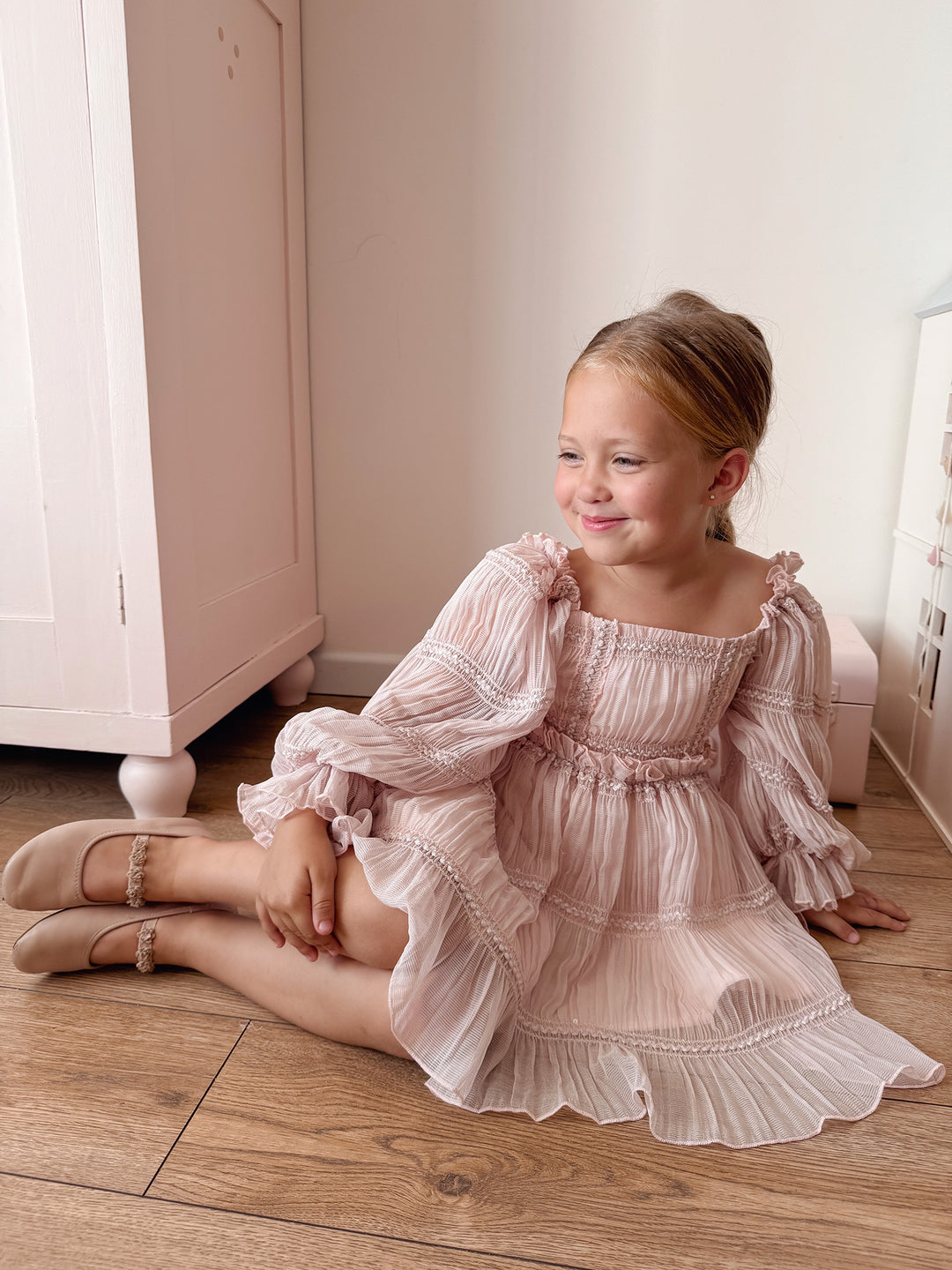 Love n Joy Dress - Dusty Pink