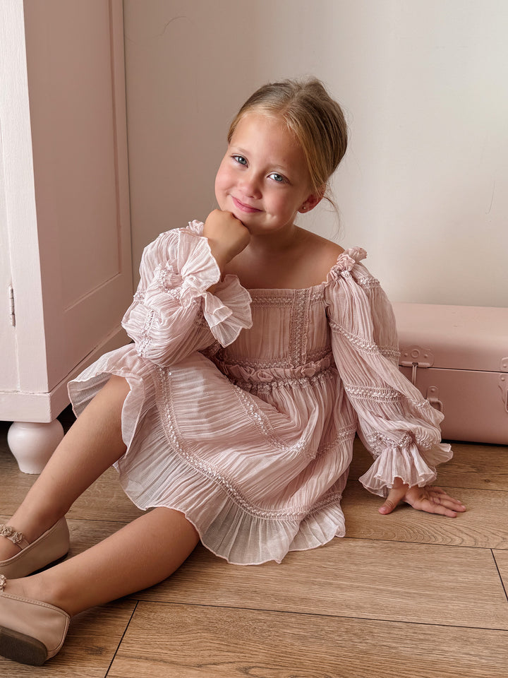 Love n Joy Dress - Dusty Pink