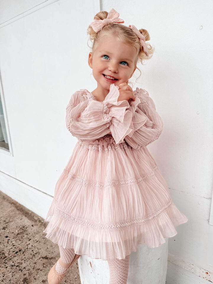 Love n Joy Dress - Dusty Pink