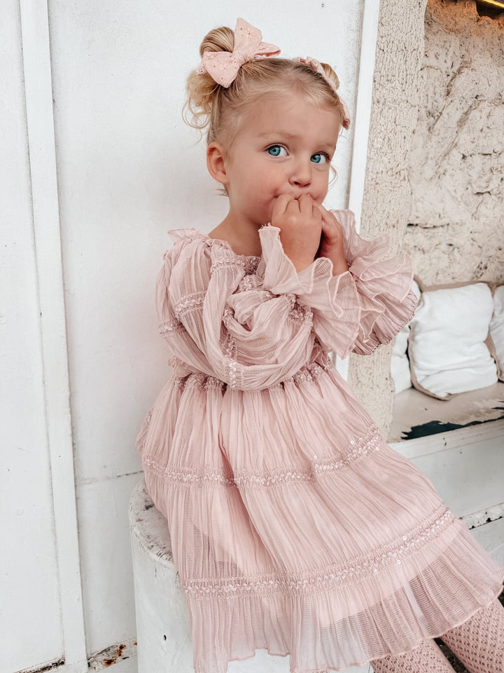 Love n Joy Dress - Dusty Pink