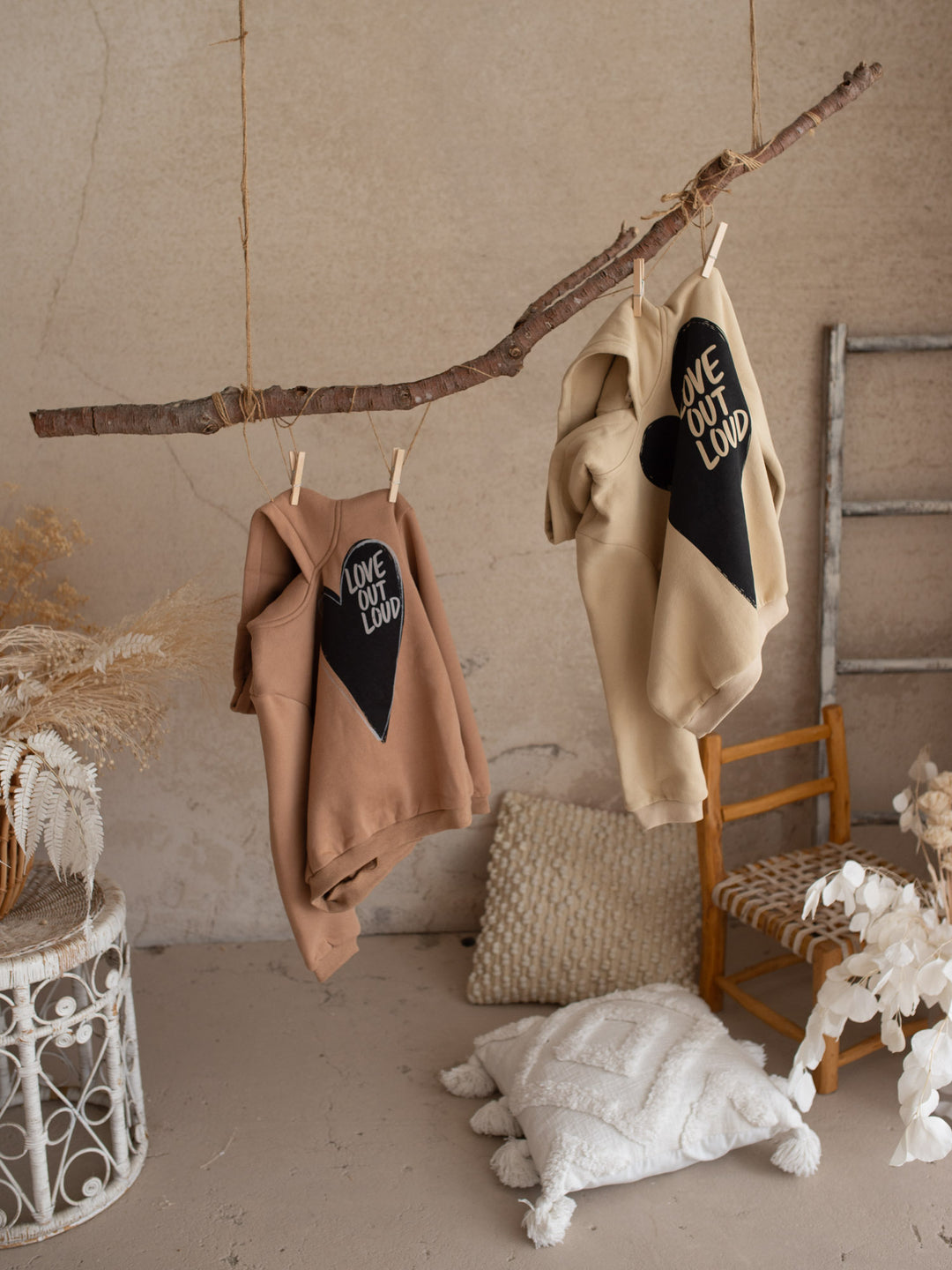 Love Out Loud Hoodie - Mocha