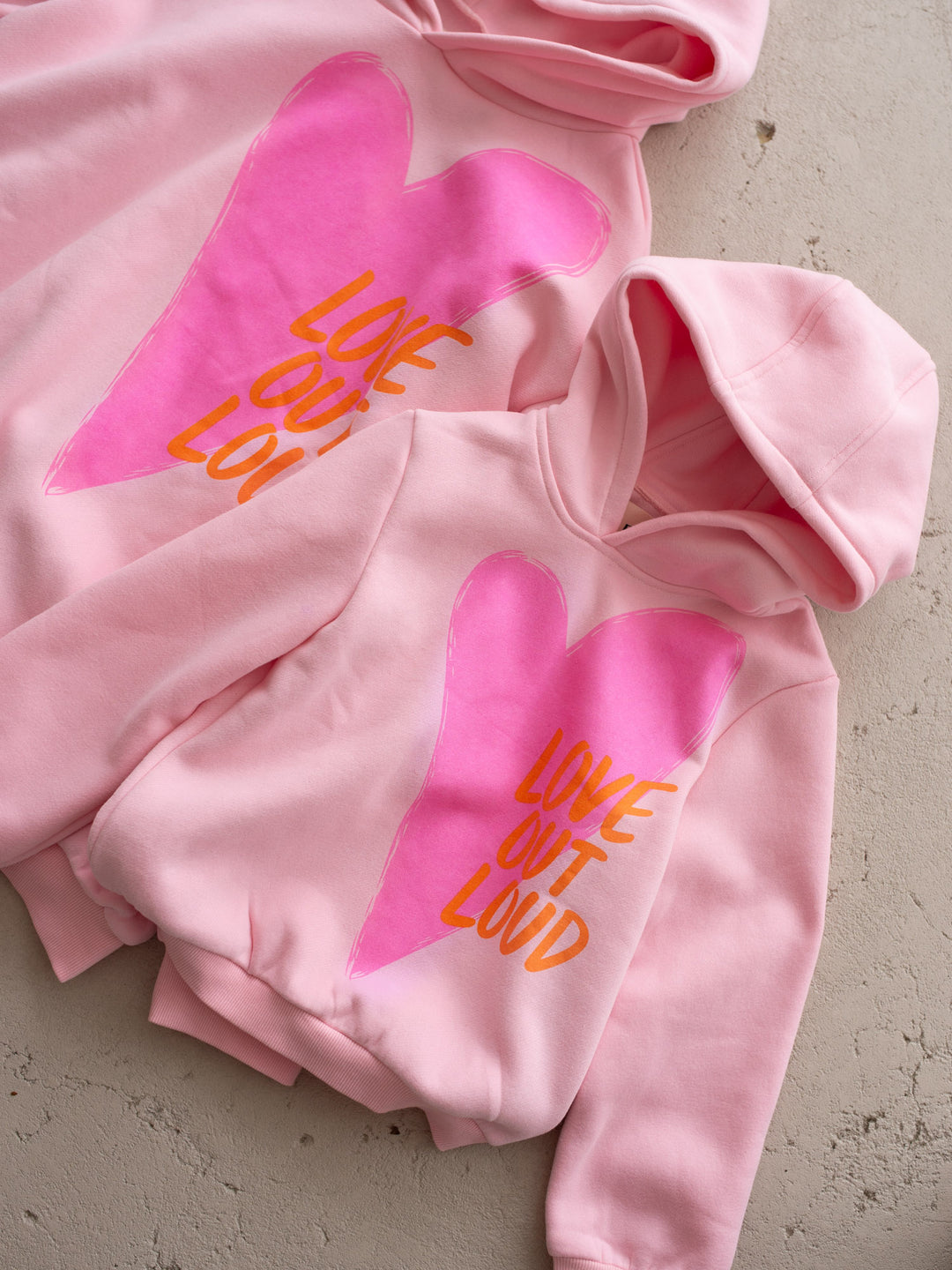 Love Out Loud Hoodie - For Mama - Pink