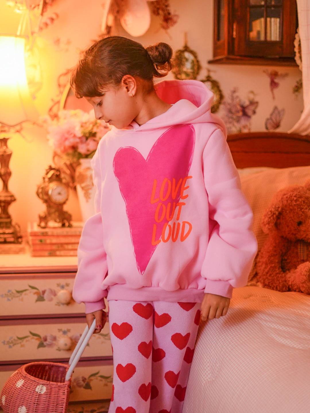 Love Out Loud Hoodie - Pink