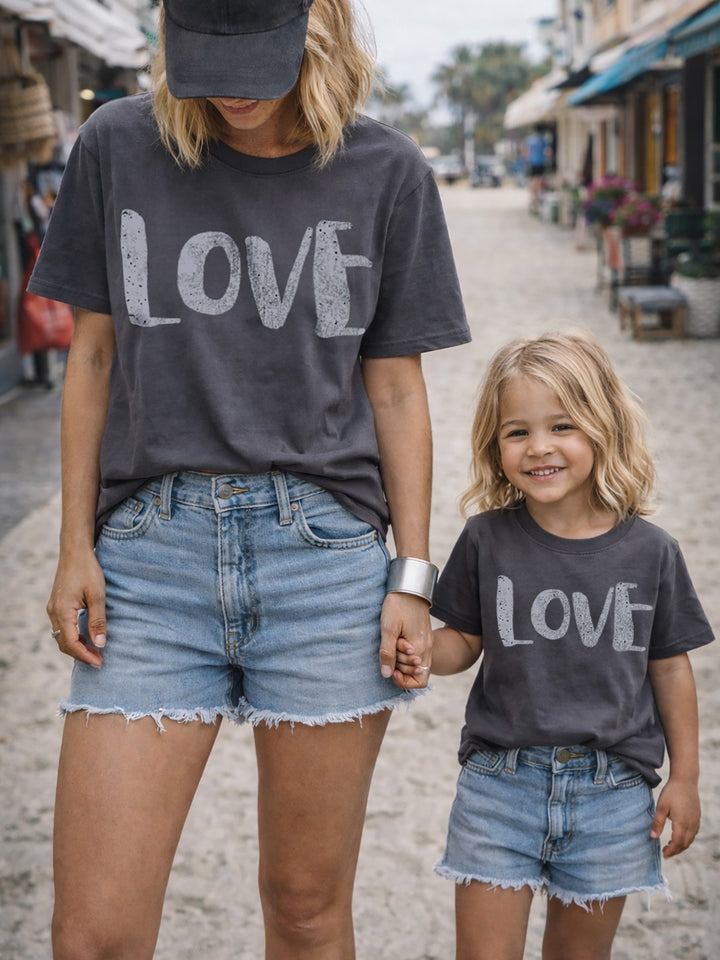 I Love You More - Love Tee - Grey
