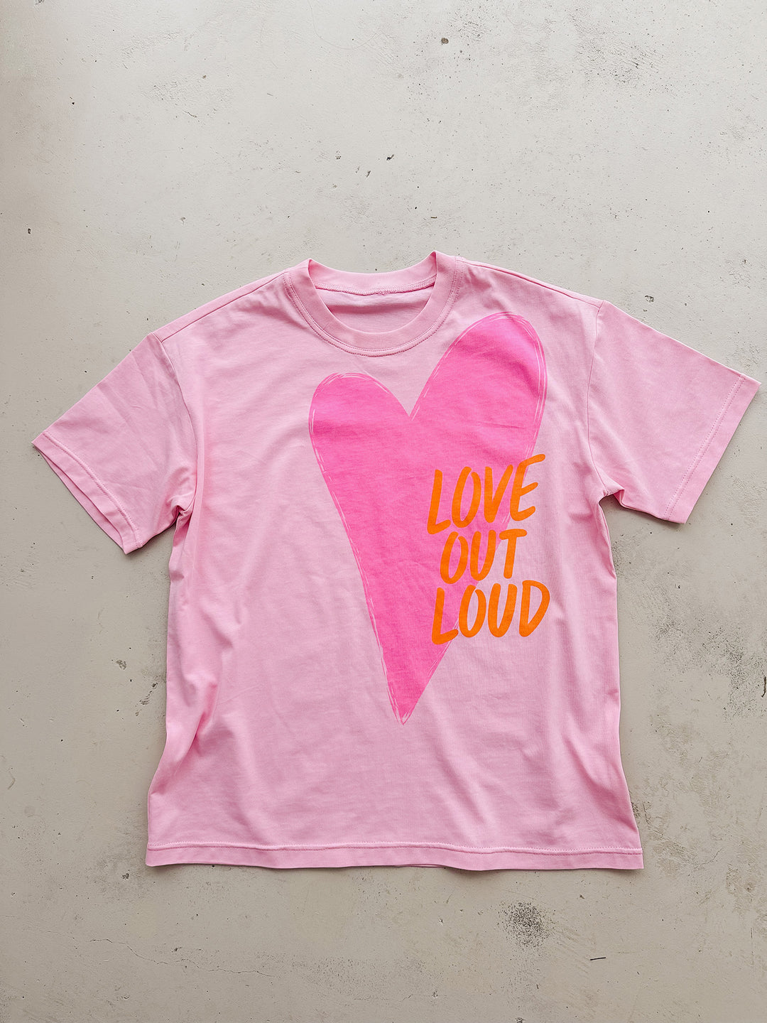 Love Out Loud Tee For Mama - Pink
