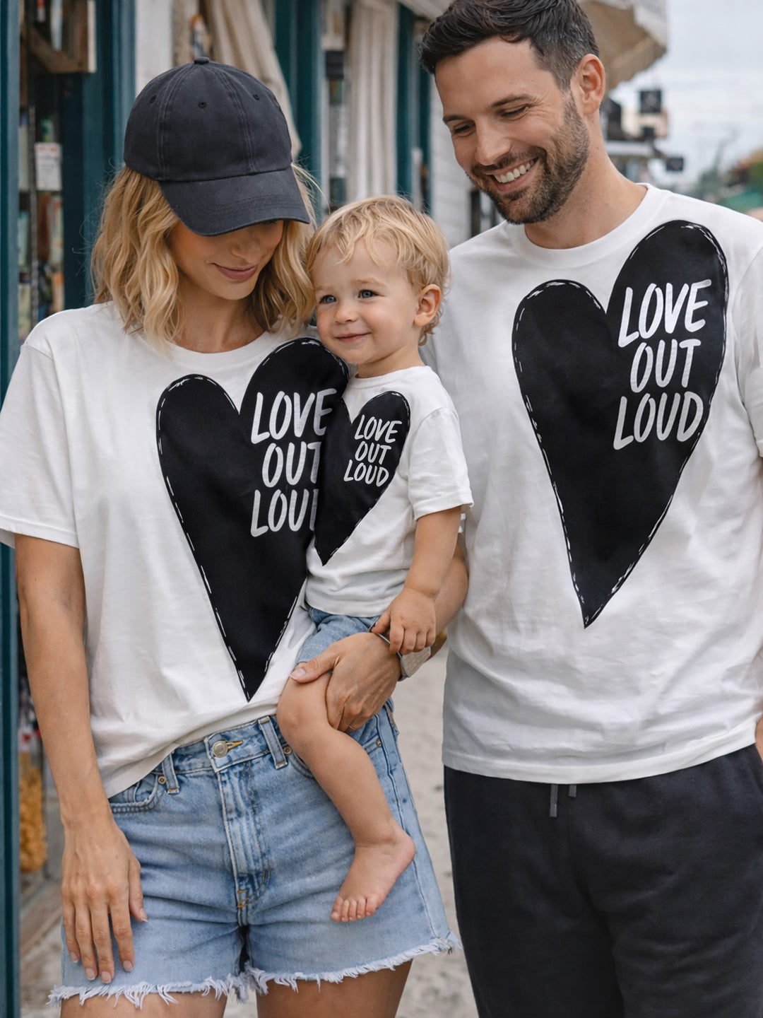 Love Out Loud Tee - White