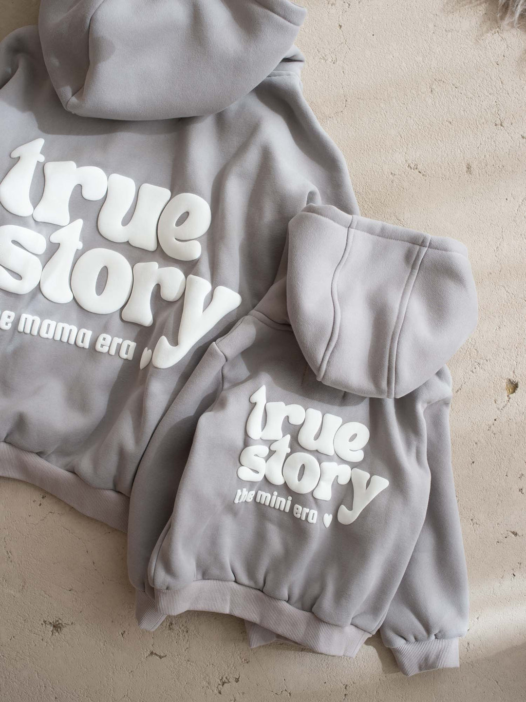 True Story Hoodie - For Mama - Grey