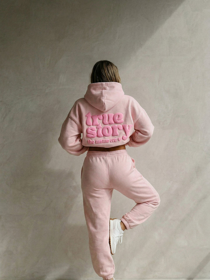 True Story Hoodie - For Mama - Light Pink
