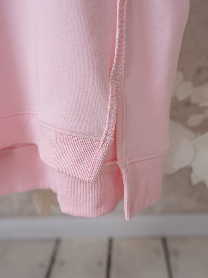 Always Us Short Sleeve Sweatshirt for Girls - Light Pink