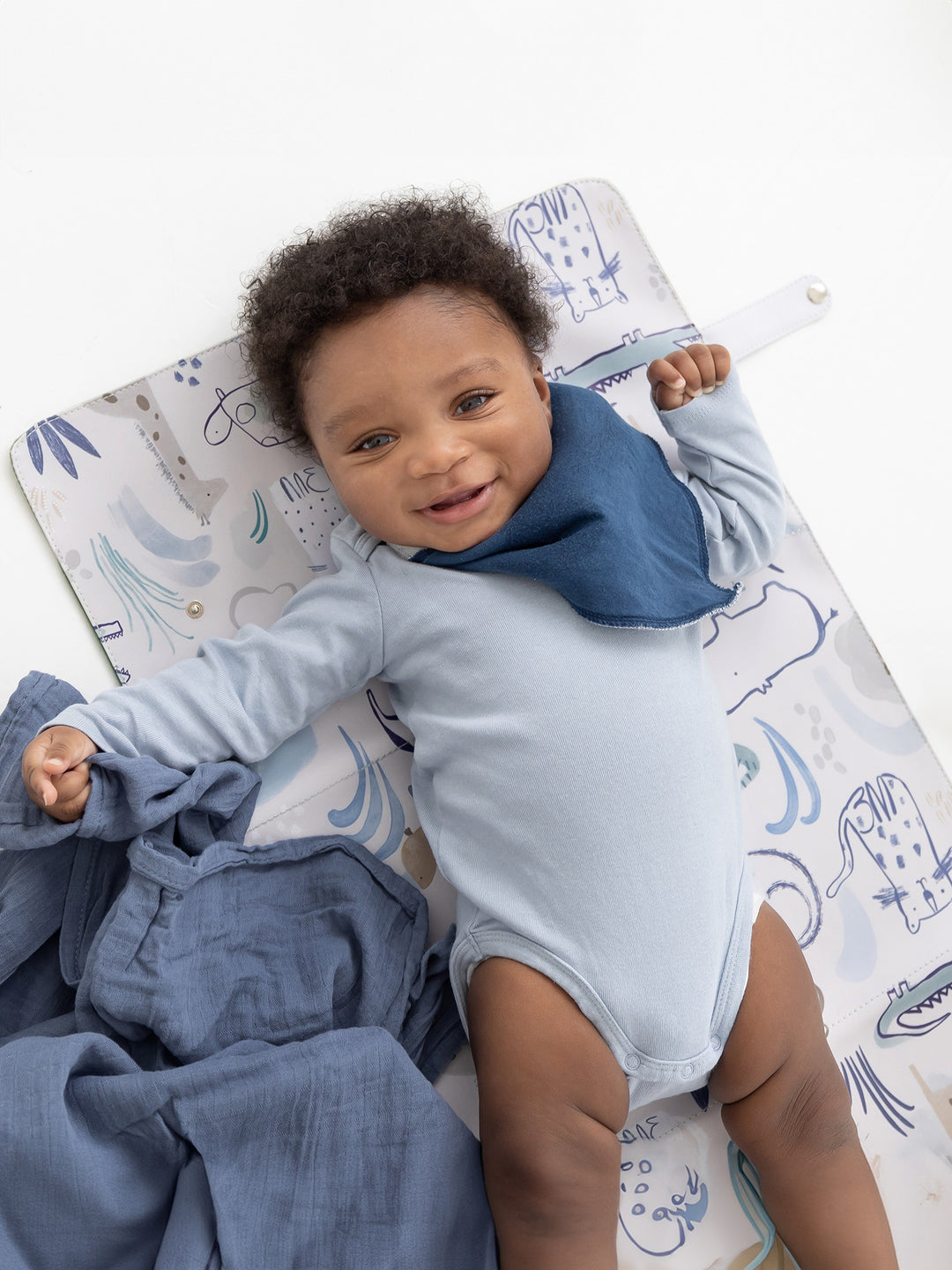 M+M Portable Baby Changing Mat - Safari