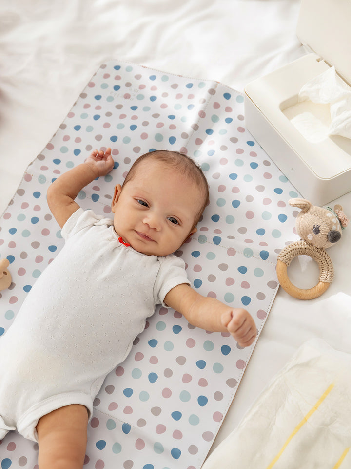 M+M Portable Baby Changing Mat - Dotty