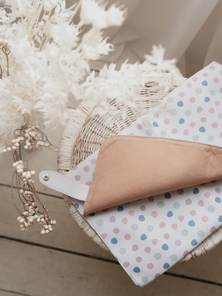 M+M Portable Baby Changing Mat - Dotty