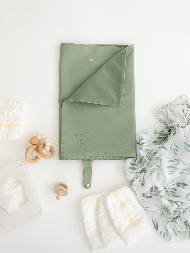 M+M Portable Baby Changing Mat - Sage