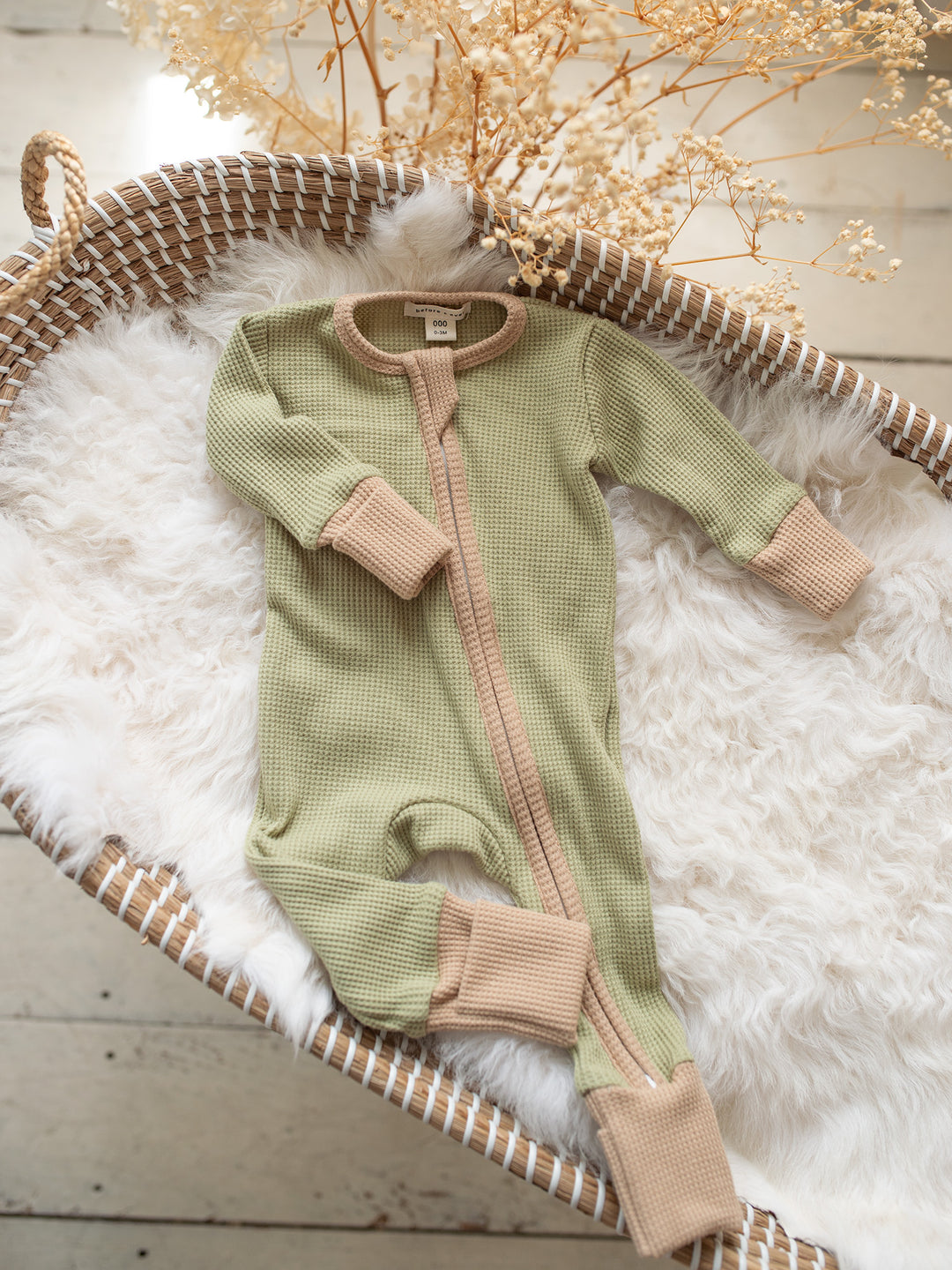 You Are Mine Onesie - Sage