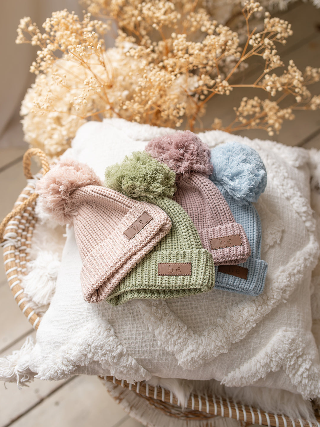 Bliss Knitted Beanie - Sage