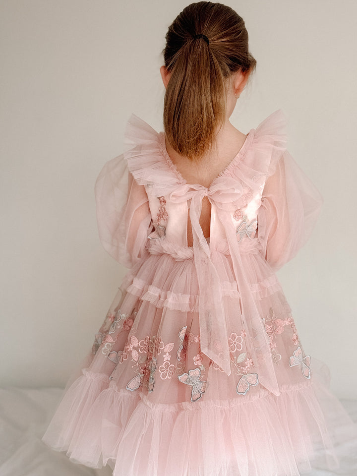 She's A Butterfly Dress - Pink