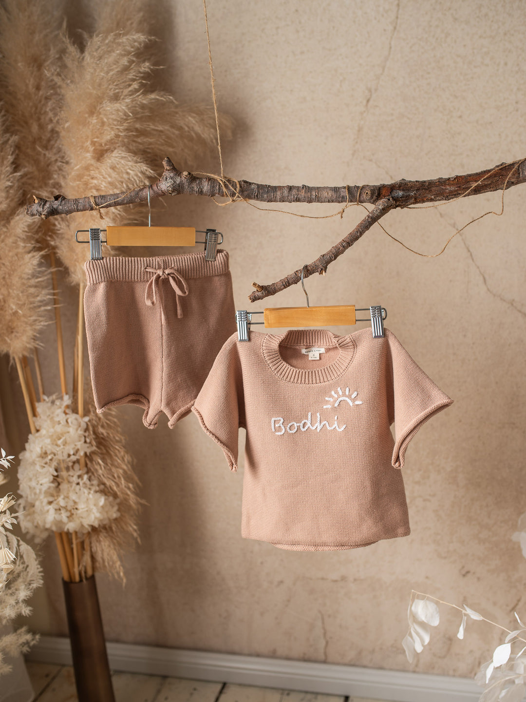 Written in Thread Knitted Tee - Tan