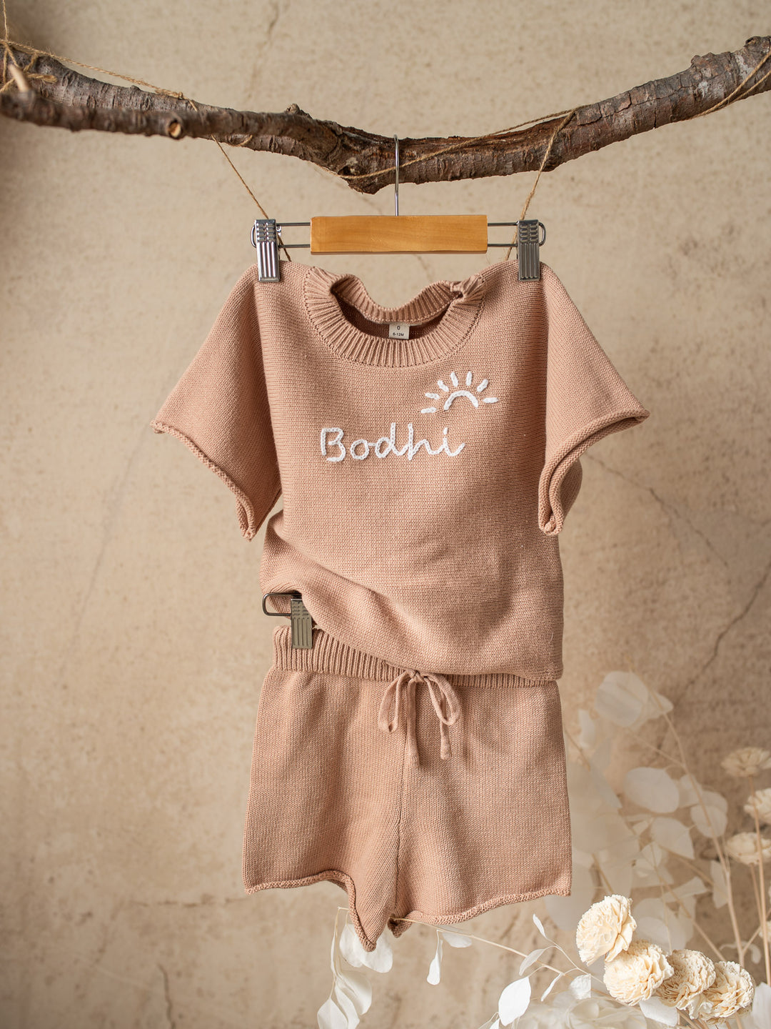 Pure - Knitted Shorts Tan