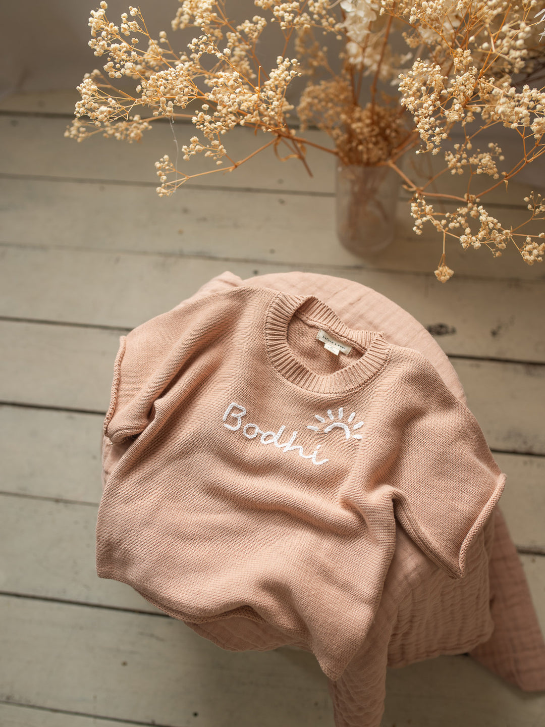 Written in Thread Knitted Tee - Tan