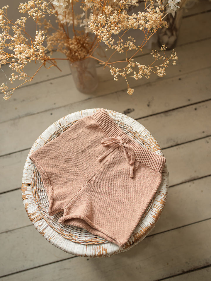 Pure - Knitted Shorts Tan