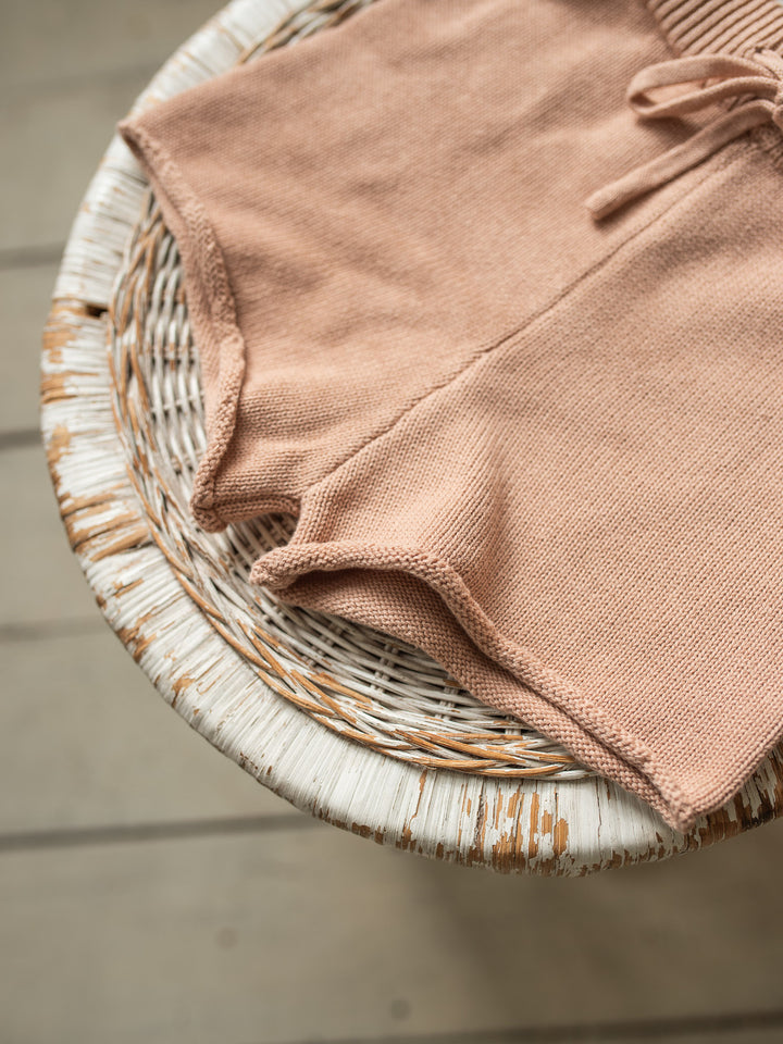 Pure - Knitted Shorts Tan