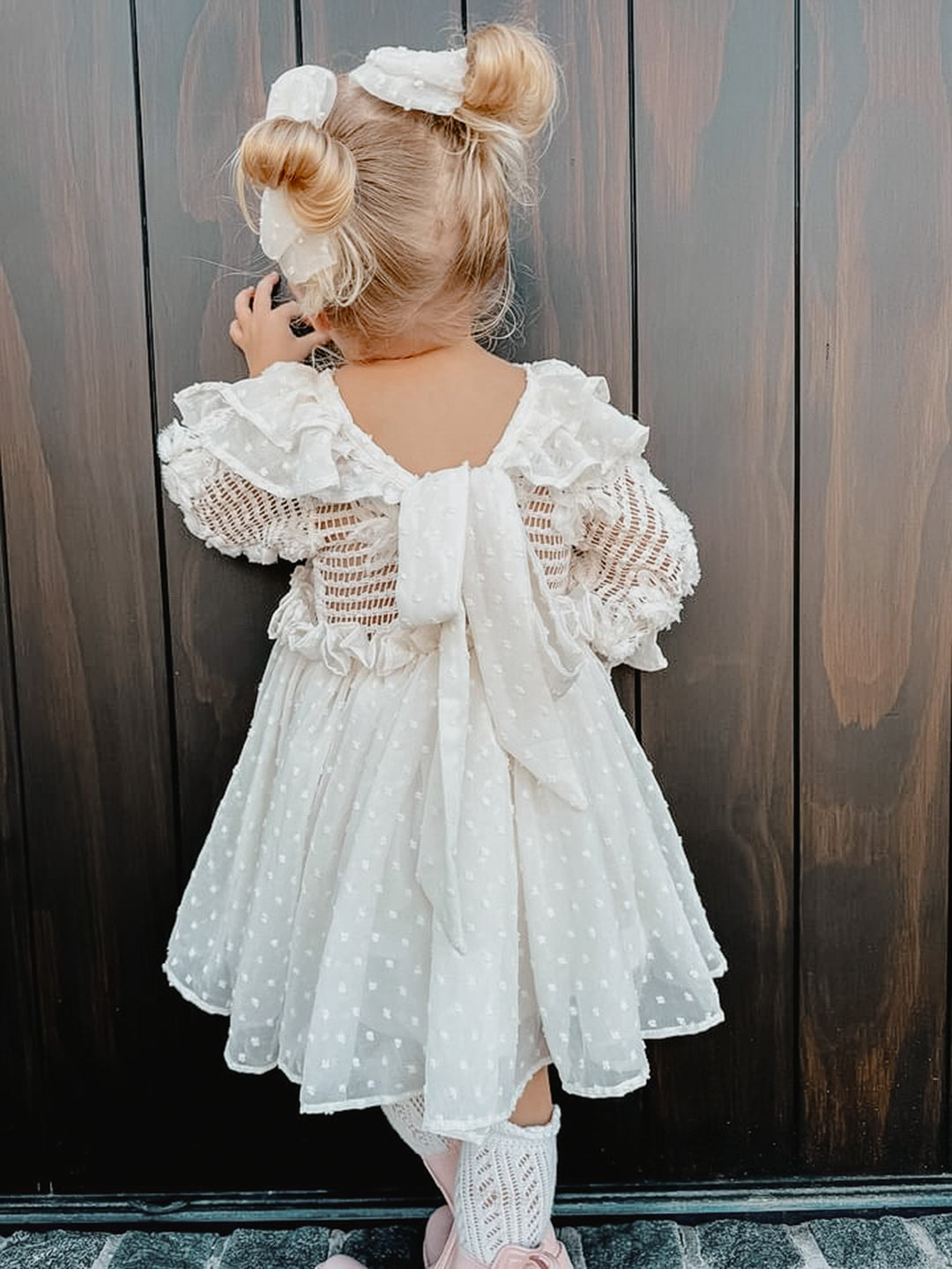 Vintage Doll Girl's Dress Ivory – Before Ever
